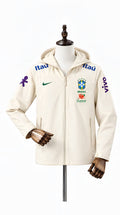 2526 Brazilian beige hooded jacket